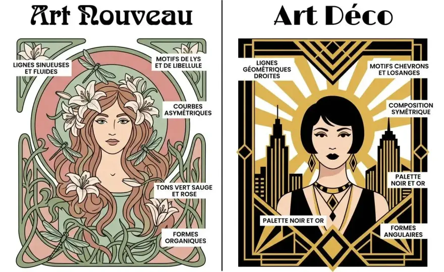 Art déco - Comment reconnaître et utiliser ses motifs