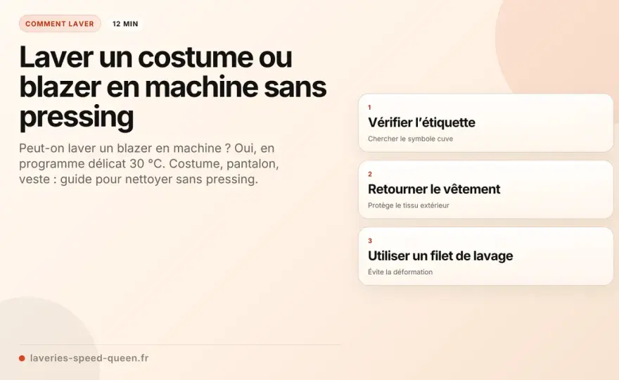 Laver une veste - La méthode pro pour chaque matière