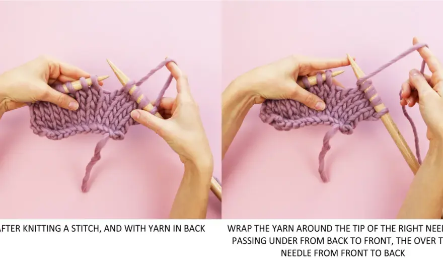 Maille jetée et tricot chaîne - Maîtrisez le textile technique