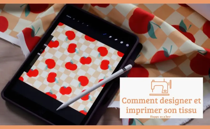 Motif sur tissu - La bonne technique pour un résultat pro
