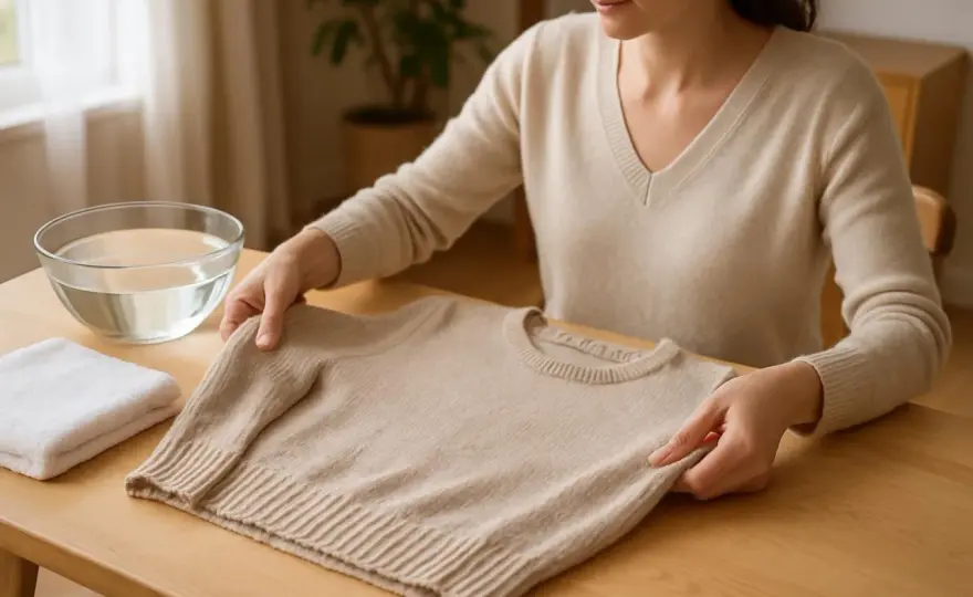 Colle sur pull en laine ? Sauvez votre vêtement sans l'abîmer