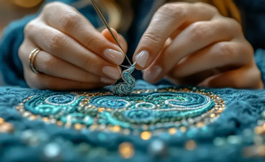 Broder un prénom - Réussir sa broderie dès le 1er essai